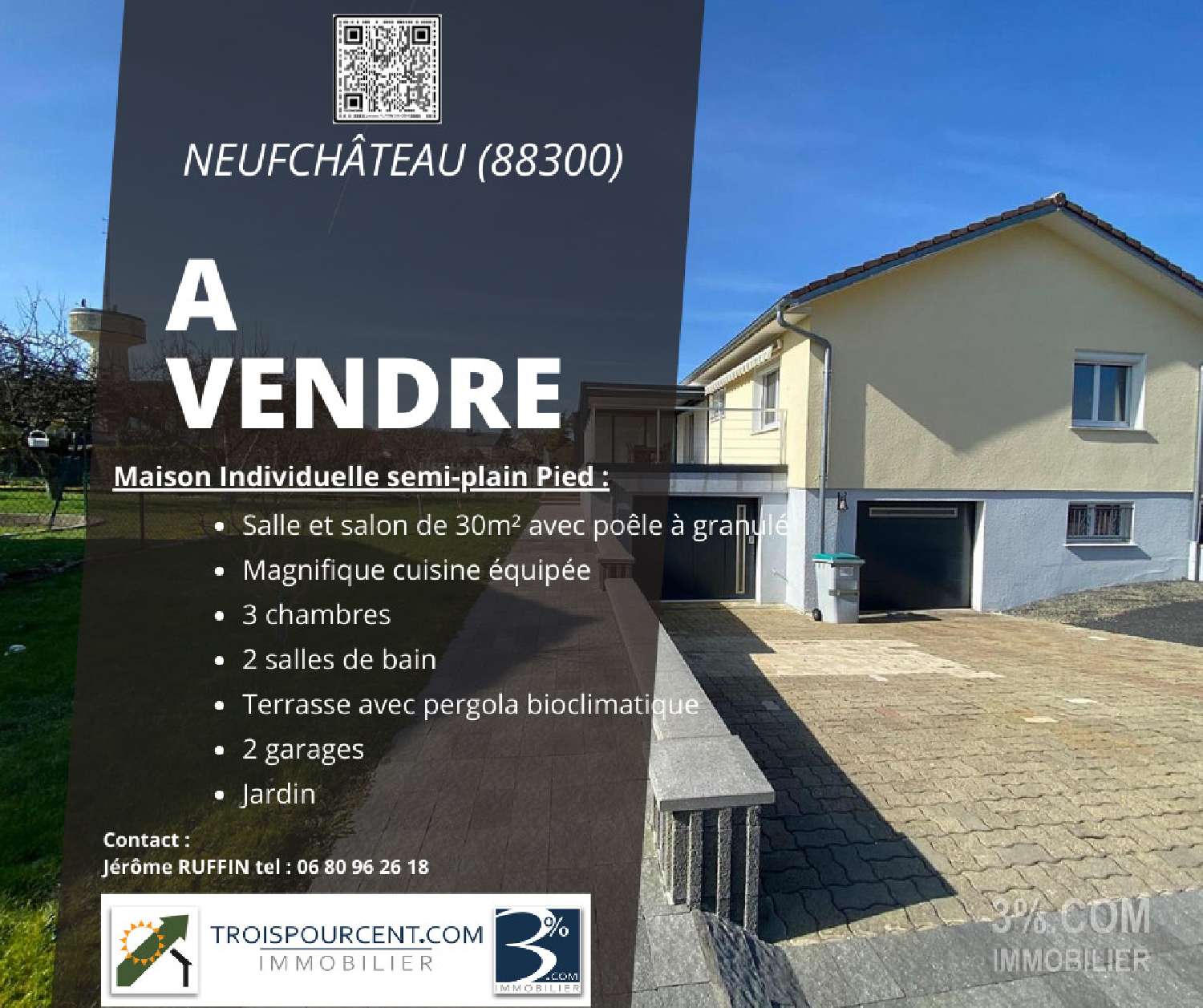  à vendre maison Neufchâteau Vosges 1