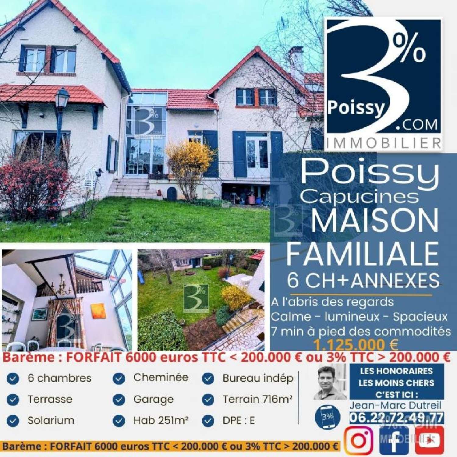  for sale house Poissy Yvelines 1