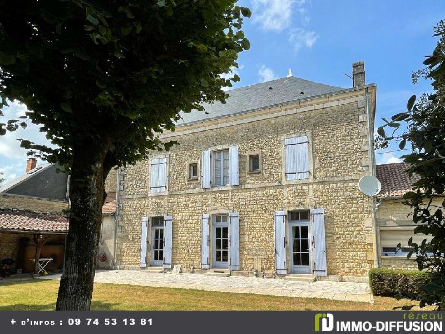  te koop huis Sauzé-Vaussais Deux-Sèvres 1