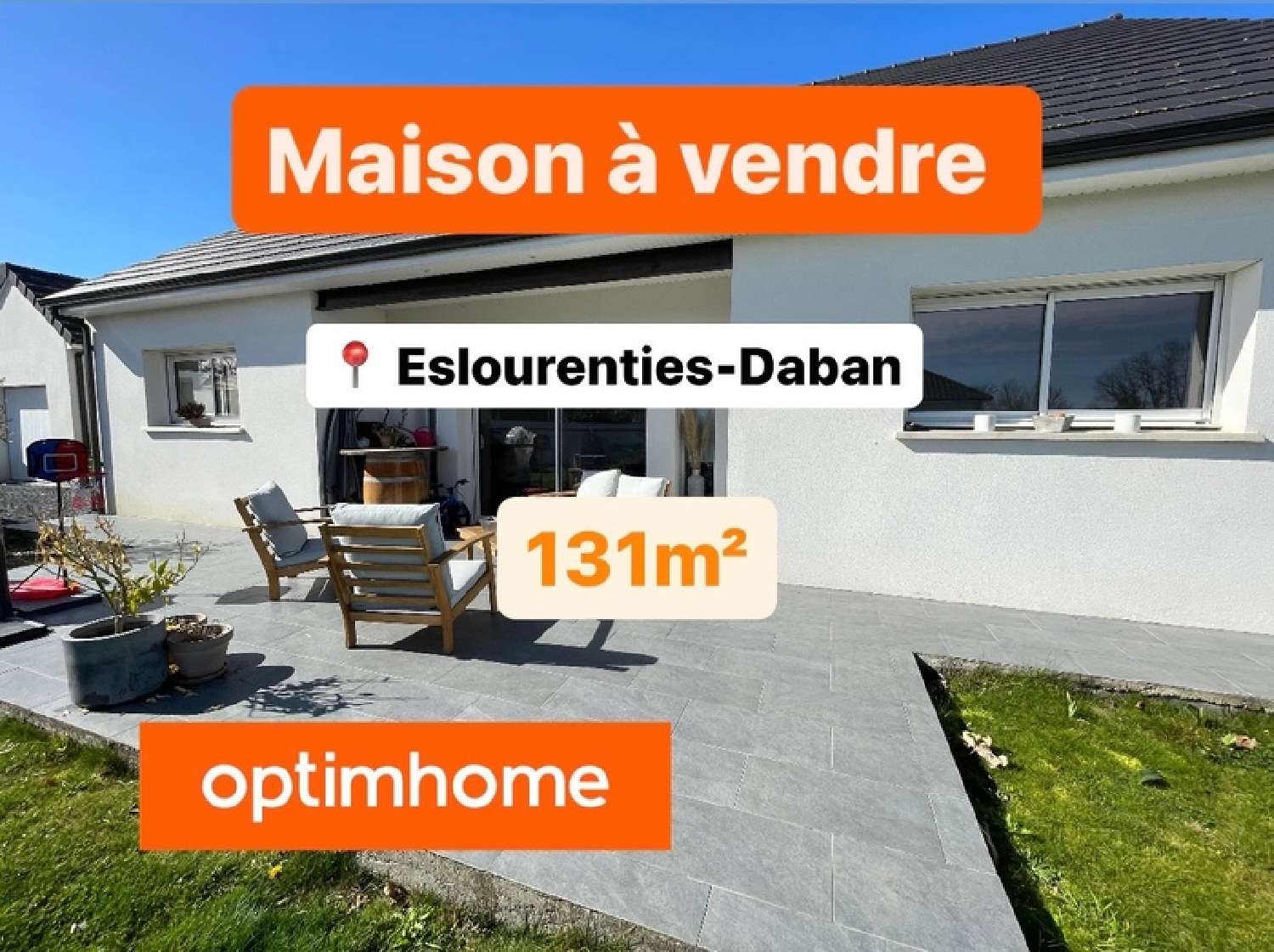  à vendre maison Eslourenties-Daban Pyrénées-Atlantiques 1