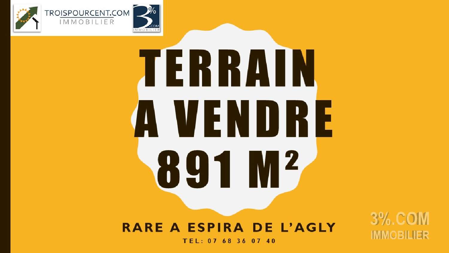  à vendre terrain Espira-de-l'Agly Pyrénées-Orientales 1