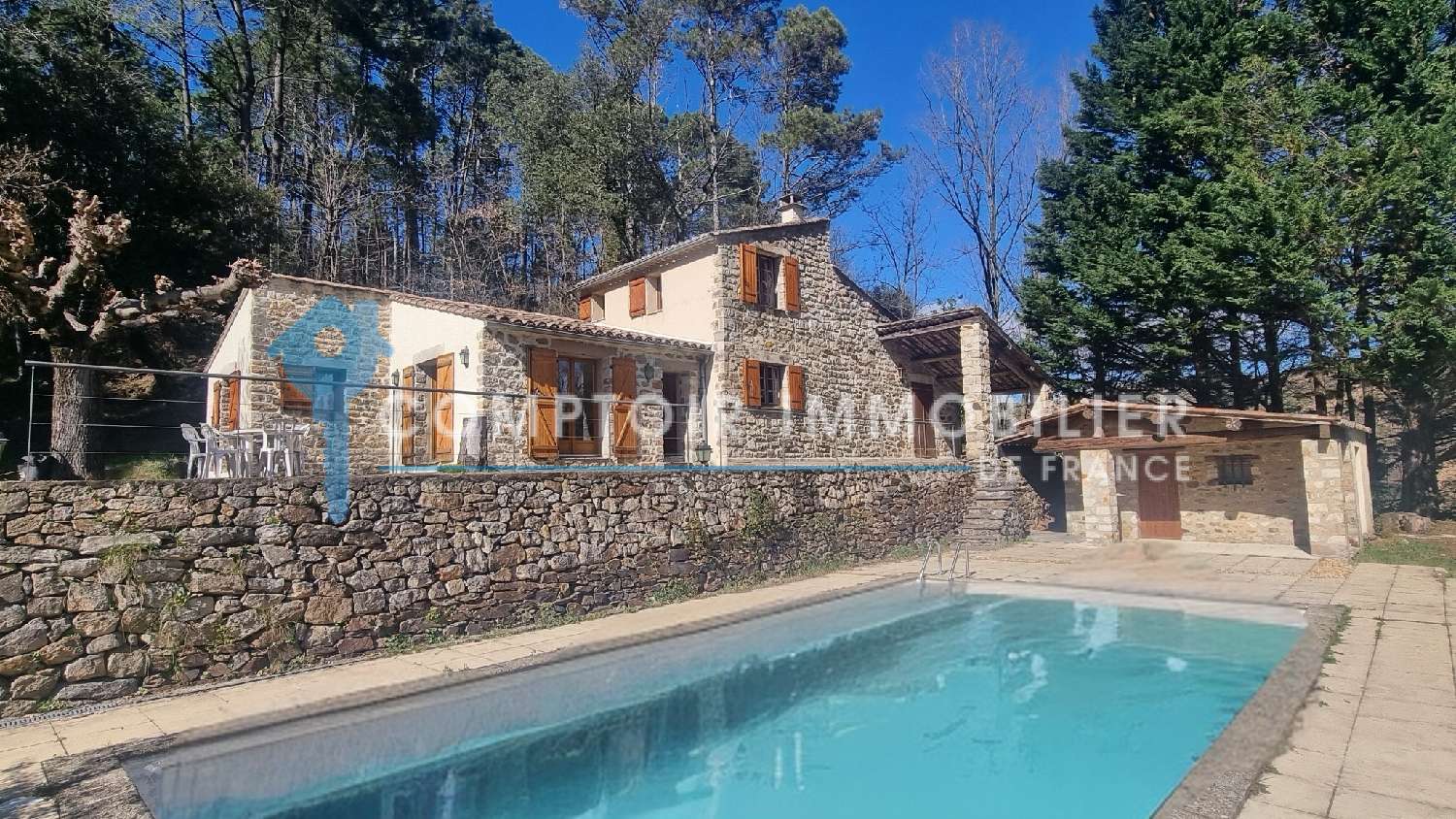 à vendre villa Bordezac Gard 1