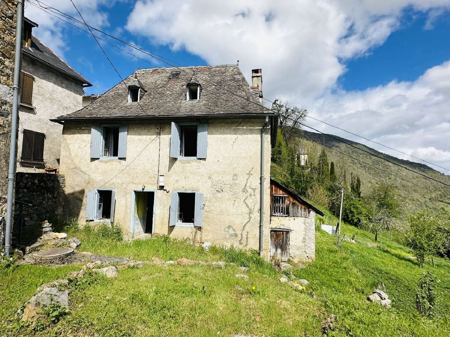  te koop dorpshuis Alos Ariège 1