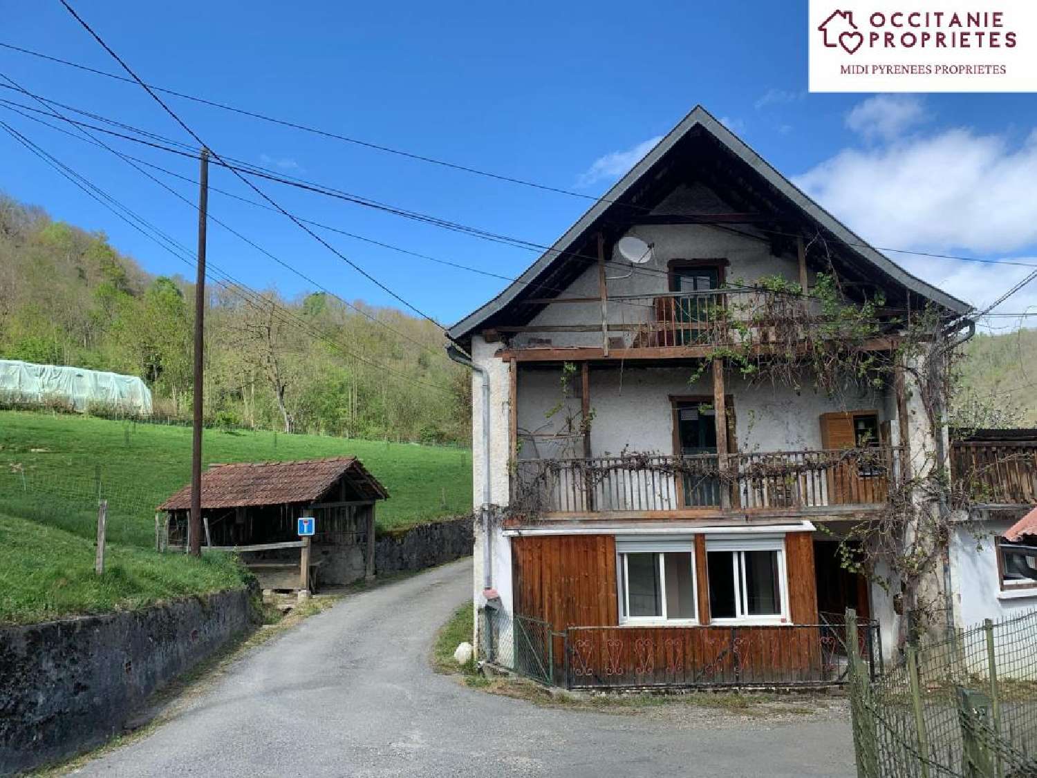  à vendre maison de village Soueix-Rogalle Ariège 1