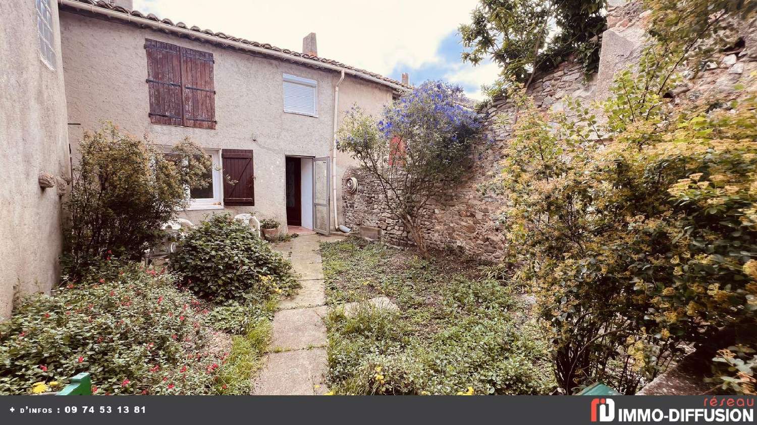  à vendre maison Sainte-Valière Aude 1