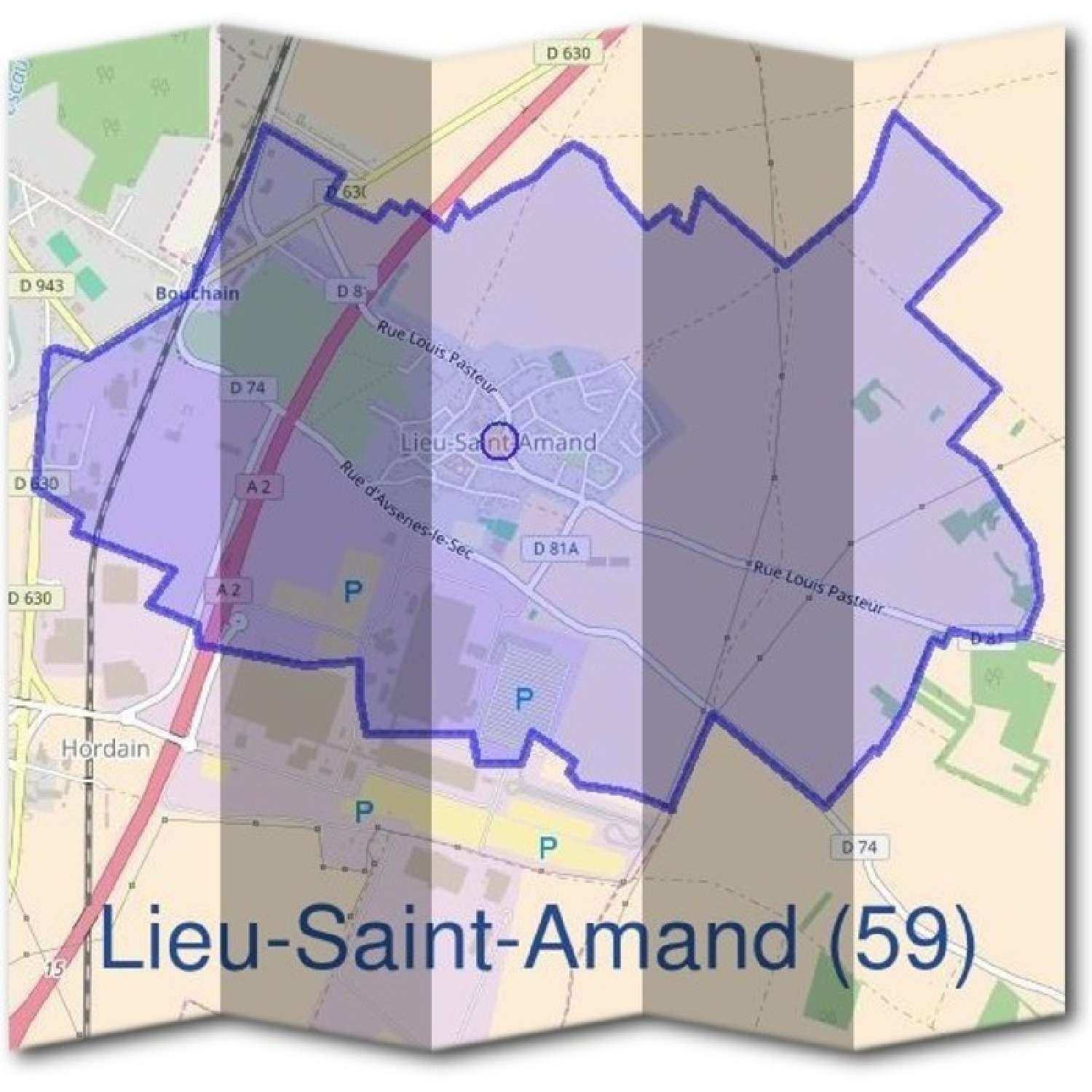  te koop terrein Lieu-Saint-Amand Nord 1