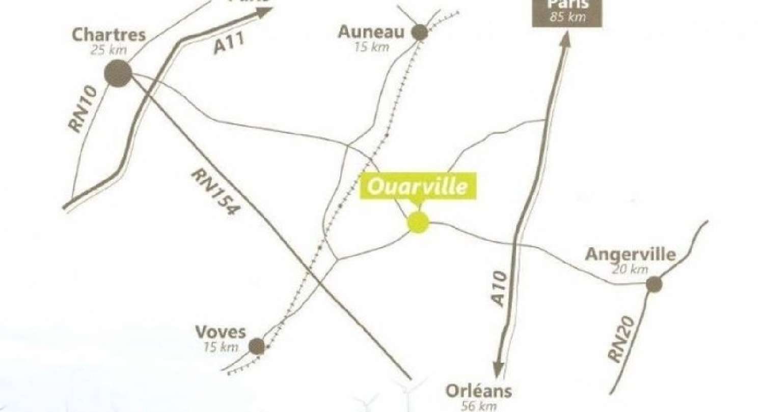  à vendre terrain Ouarville Eure-et-Loir 2