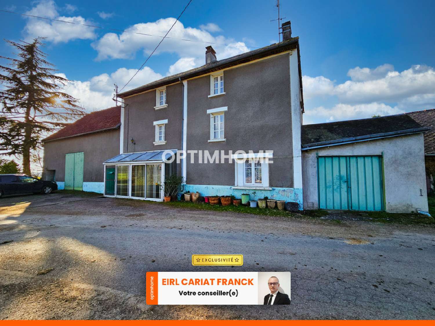 Saint-Maurice-la-Souterraine Creuse ferme foto 6922596