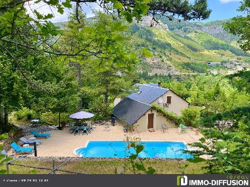 Sainte-Énimie Lozère Haus foto