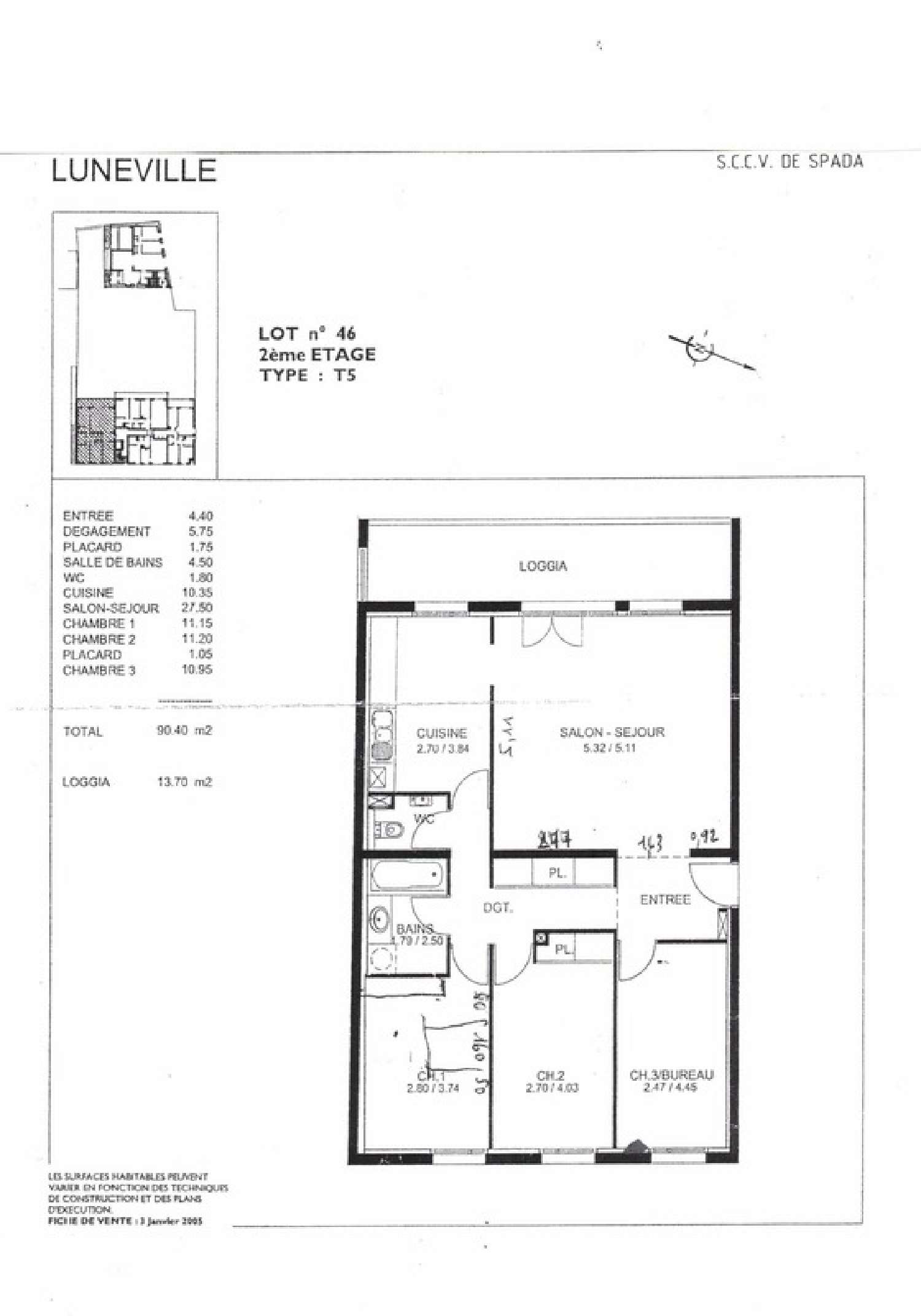 Lunéville Meurthe-et-Moselle appartement foto 6943505