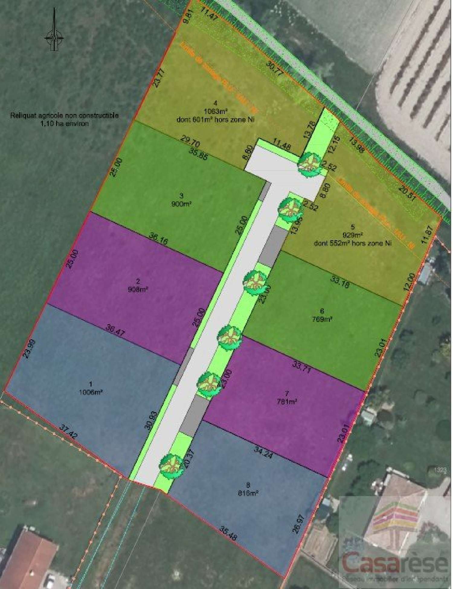  en venta terreno Saint-Nicolas-de-la-Grave Tarn-et-Garonne 1