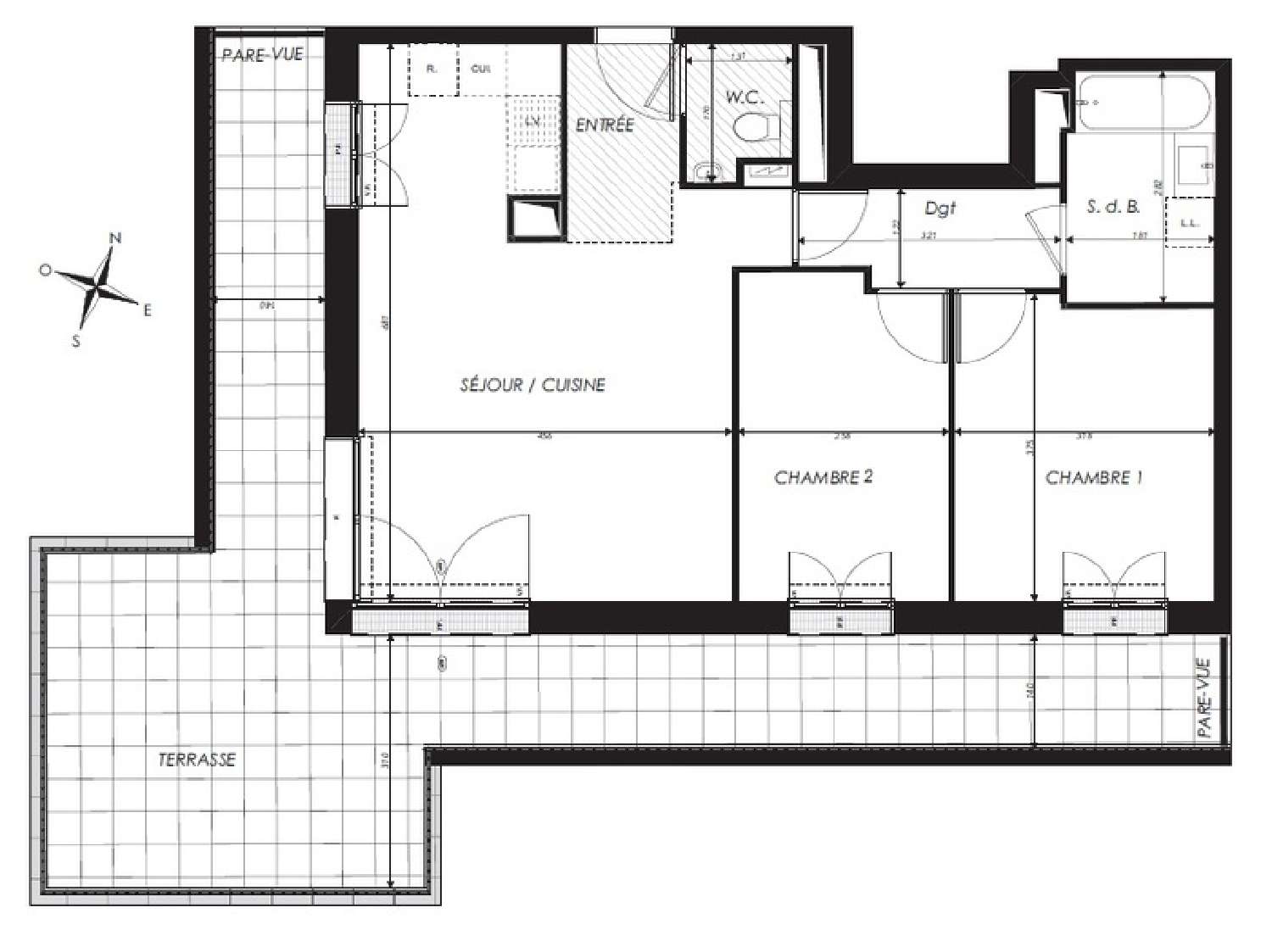  for sale apartment Courbevoie Hauts-de-Seine 3