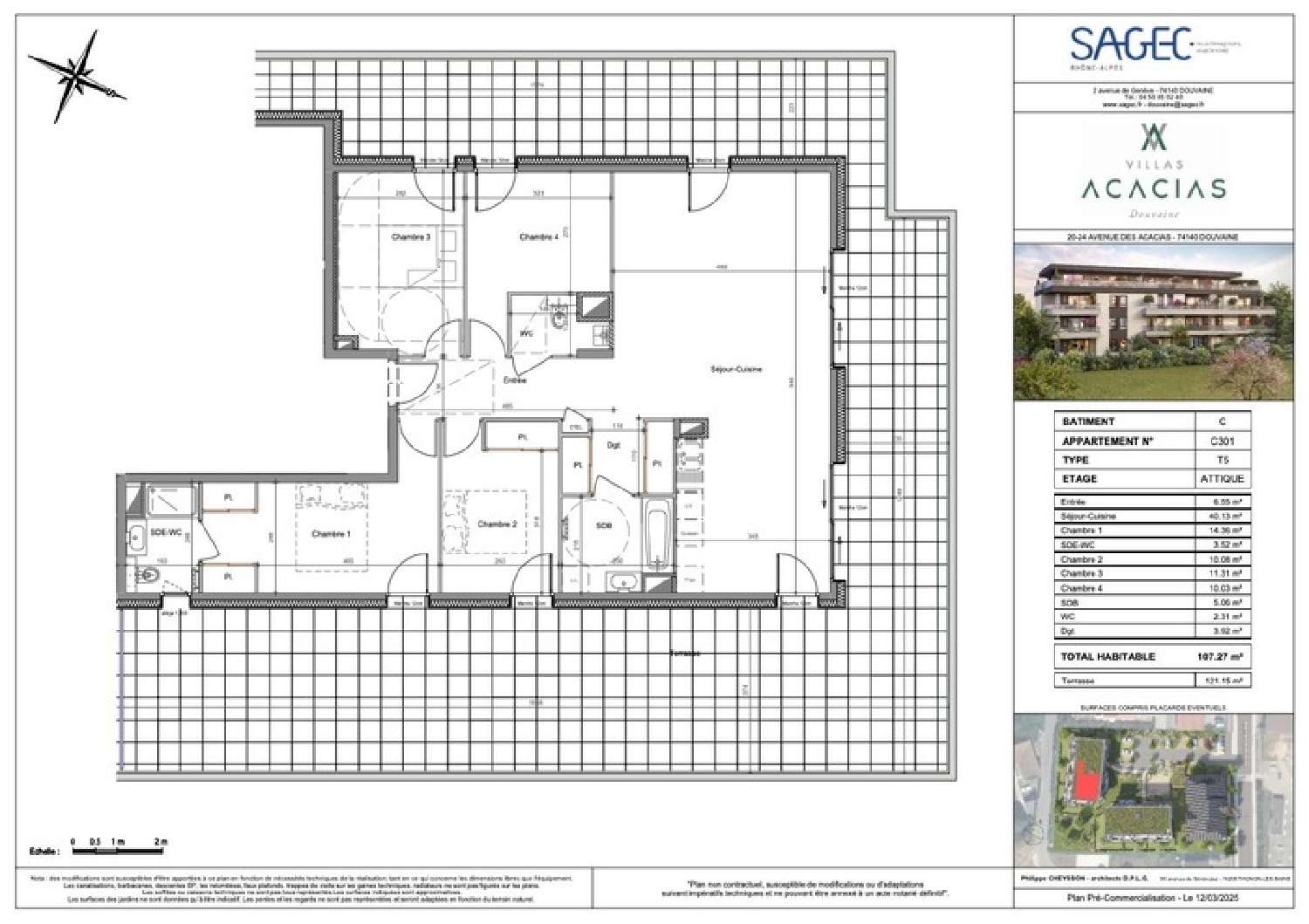  te koop appartement Douvaine Haute-Savoie 3