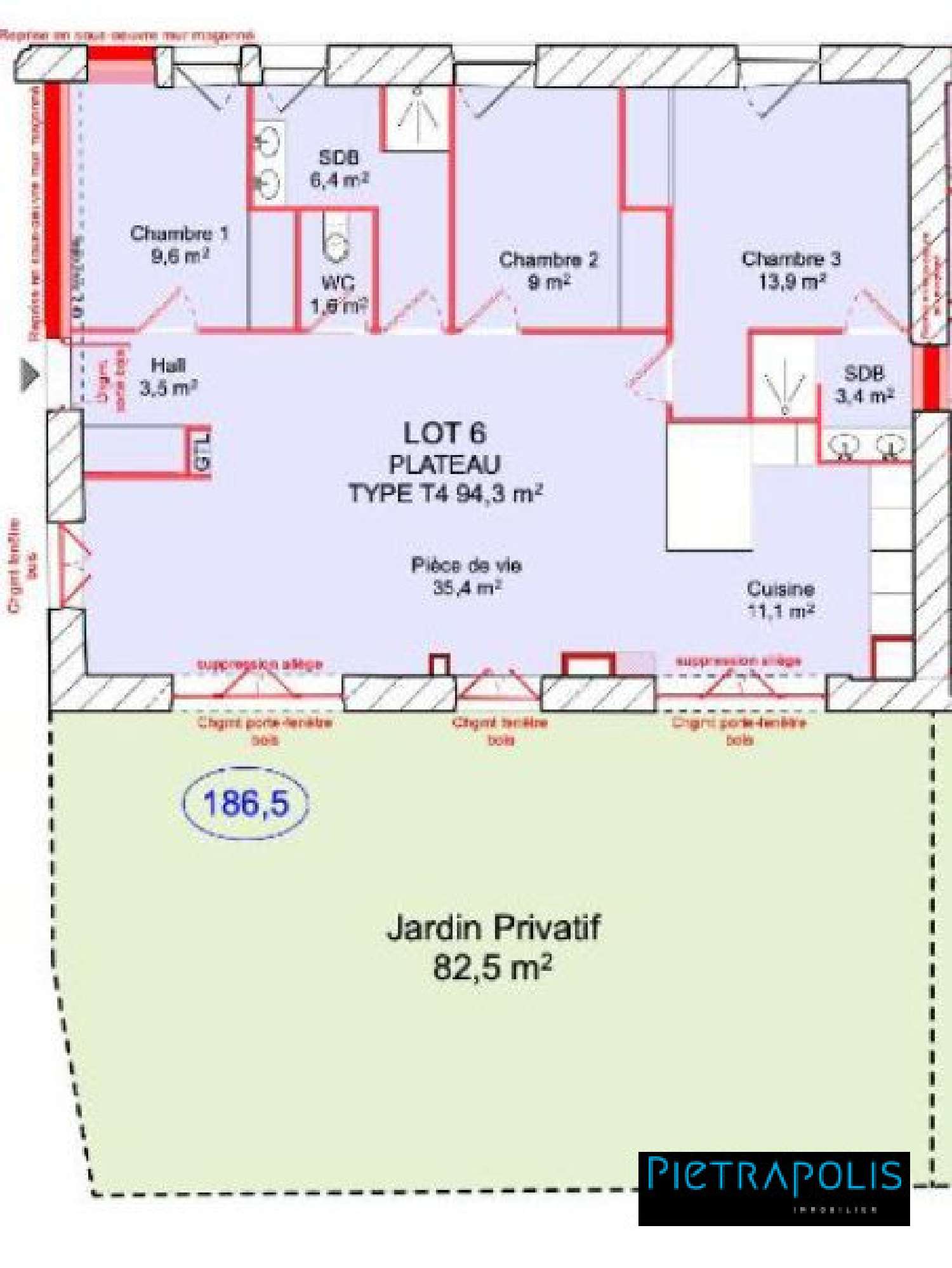 kaufen Wohnung/ Apartment Gleizé Rhône 2
