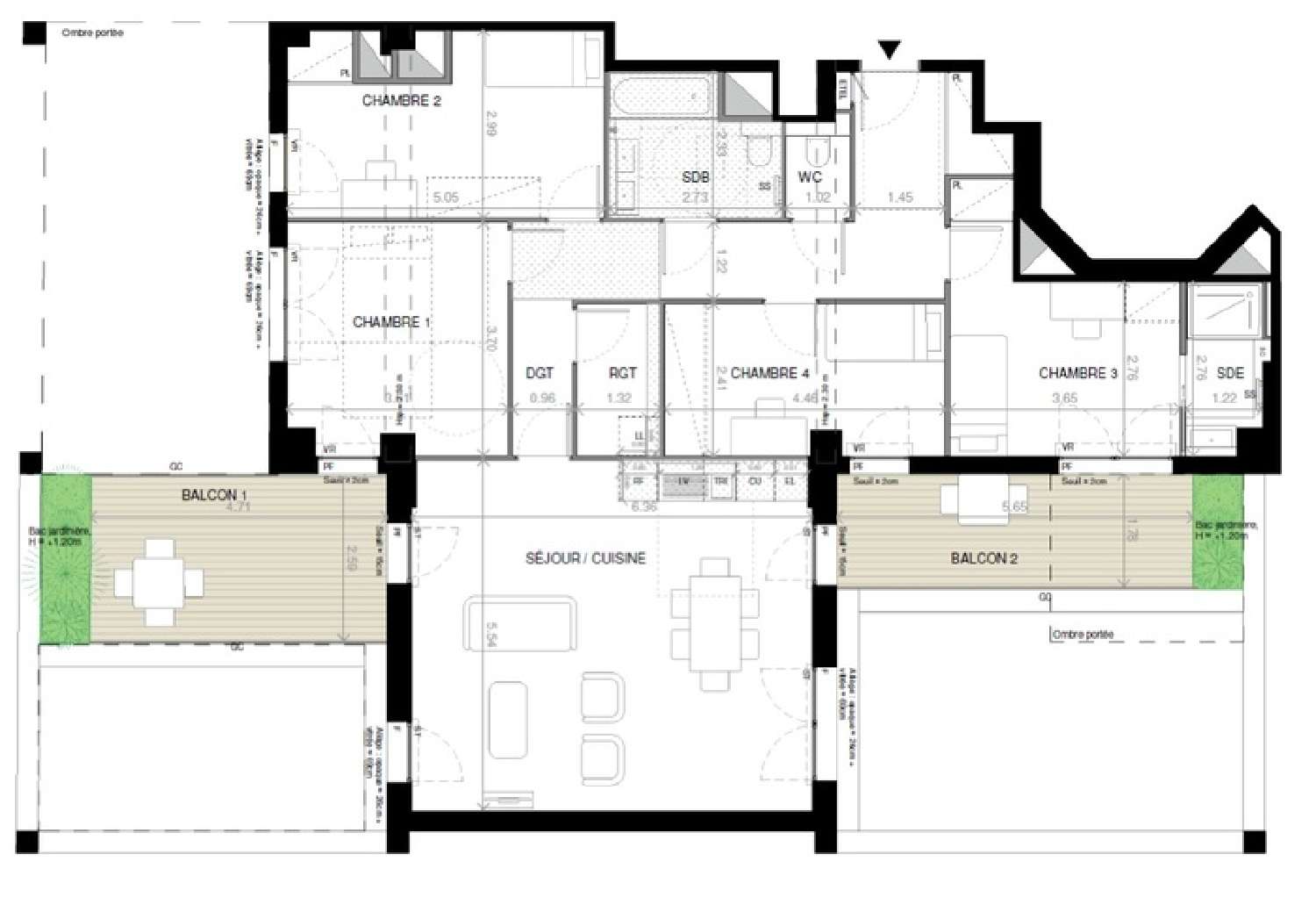  for sale apartment Issy-les-Moulineaux Hauts-de-Seine 2