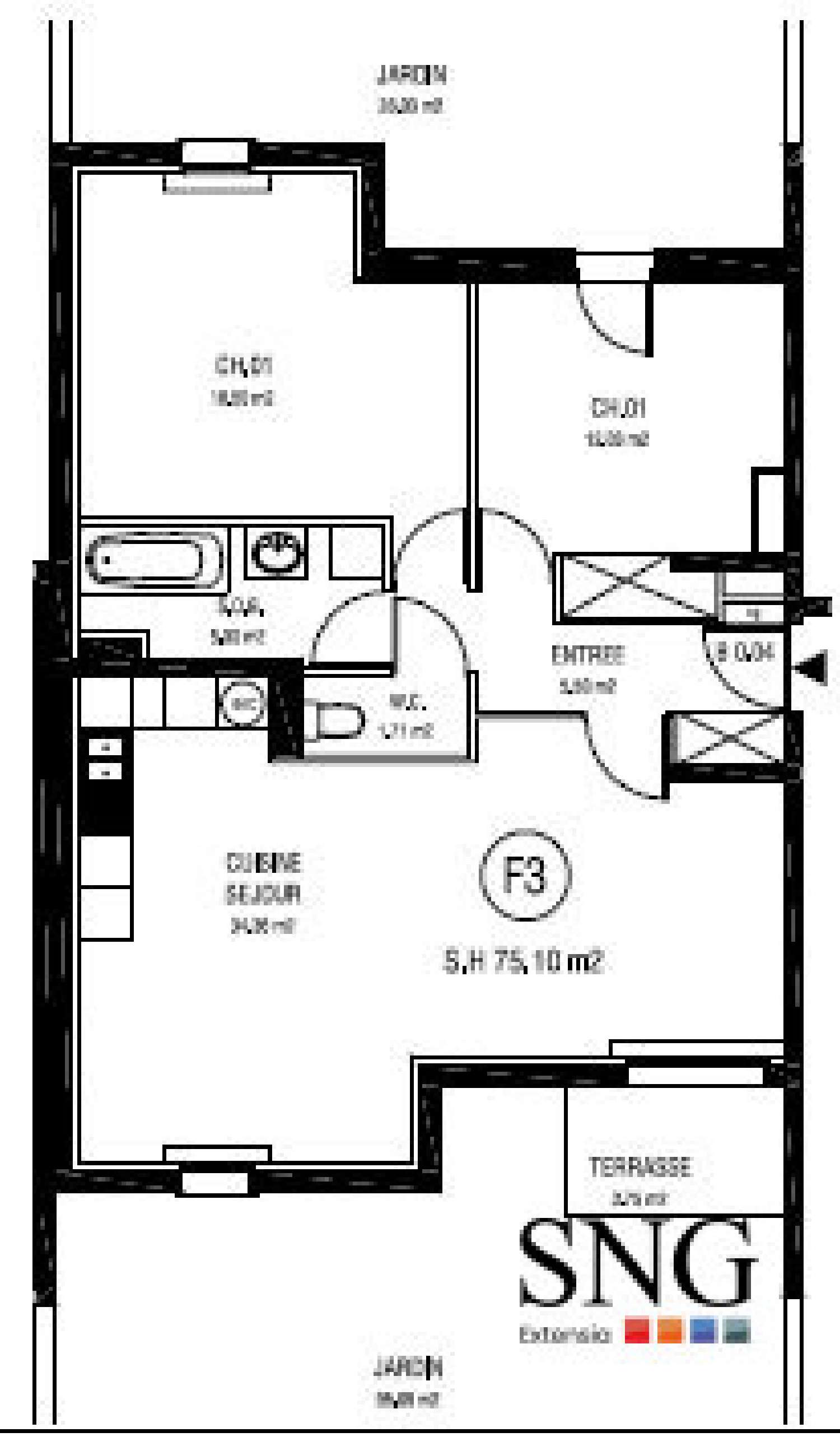  for sale apartment Lisieux Calvados 2