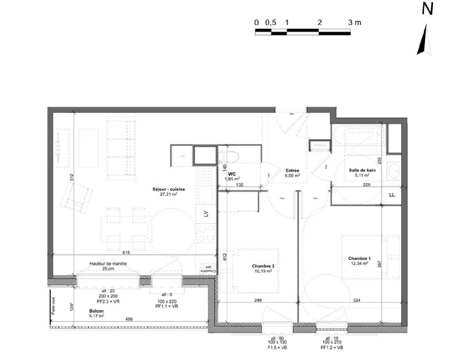  te koop appartement Marly-la-Ville Val-d'Oise 3