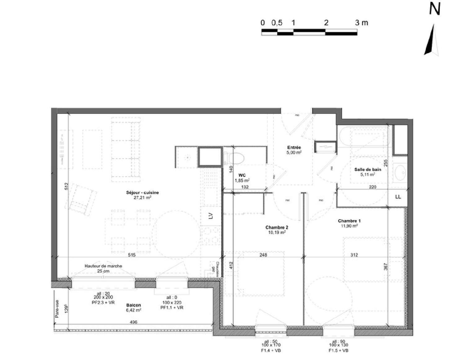  te koop appartement Marly-la-Ville Val-d'Oise 3