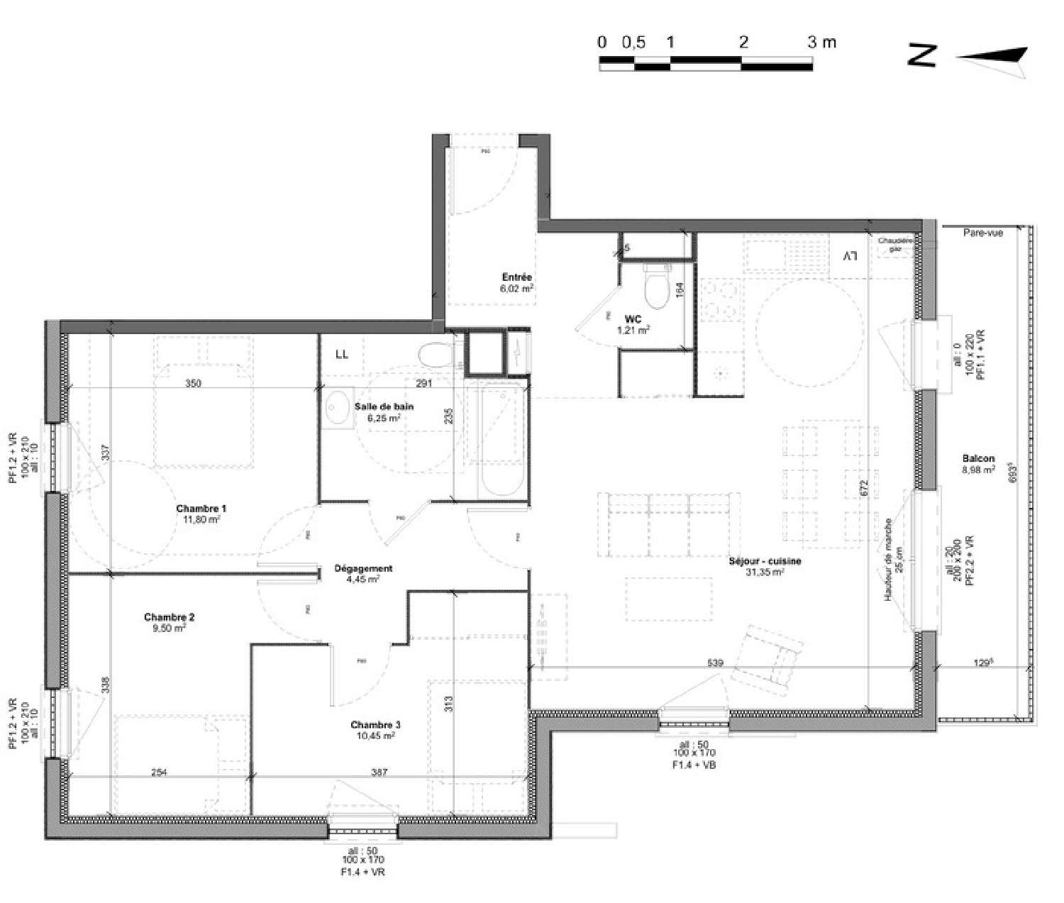  te koop appartement Marly-la-Ville Val-d'Oise 5
