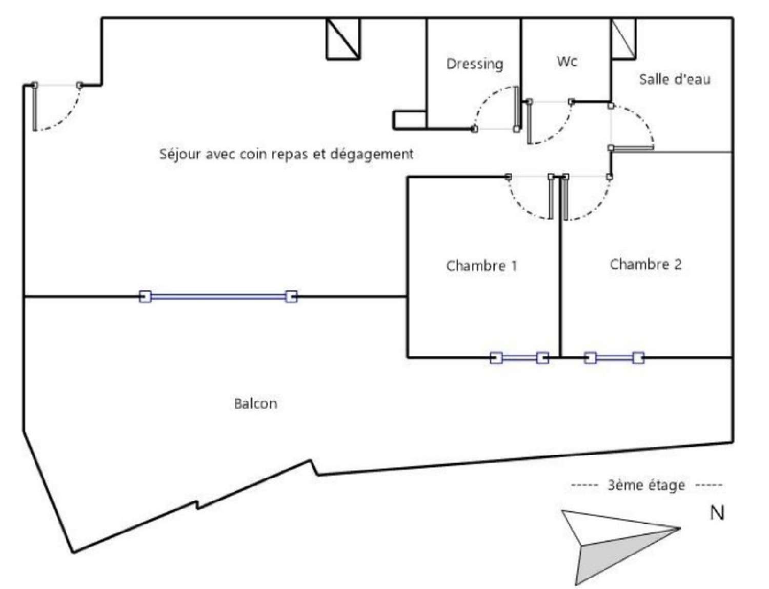  for sale apartment Meaux Seine-et-Marne 1
