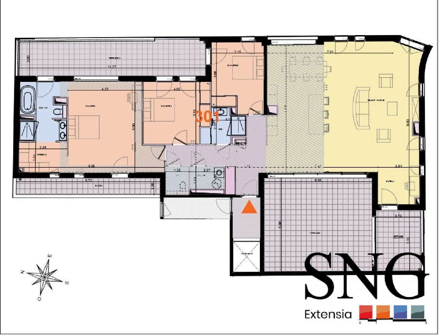  en venta apartamento Montpellier Hérault 5