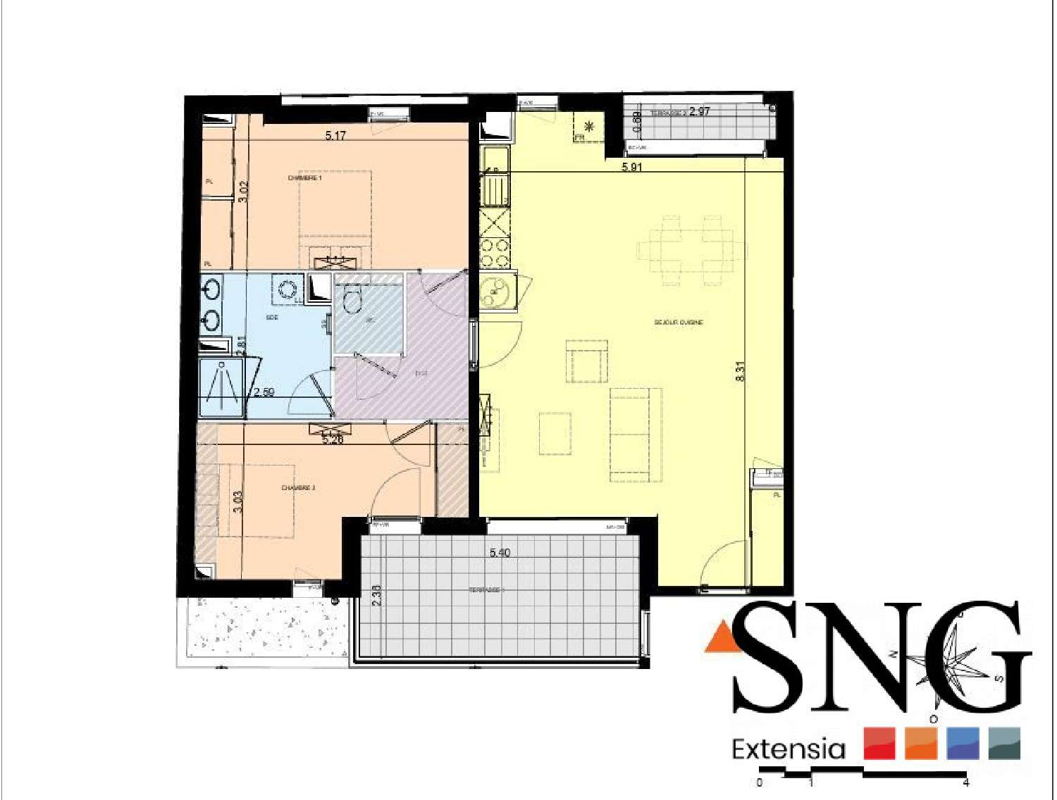  en venta apartamento Montpellier Hérault 1