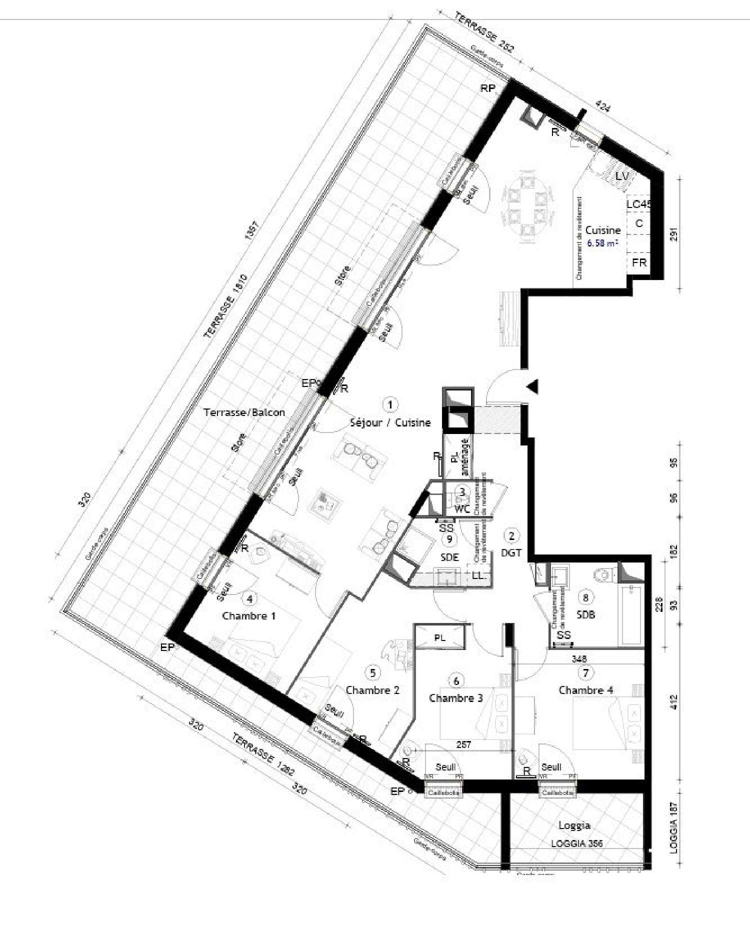  for sale apartment Montreuil Seine-Saint-Denis 2