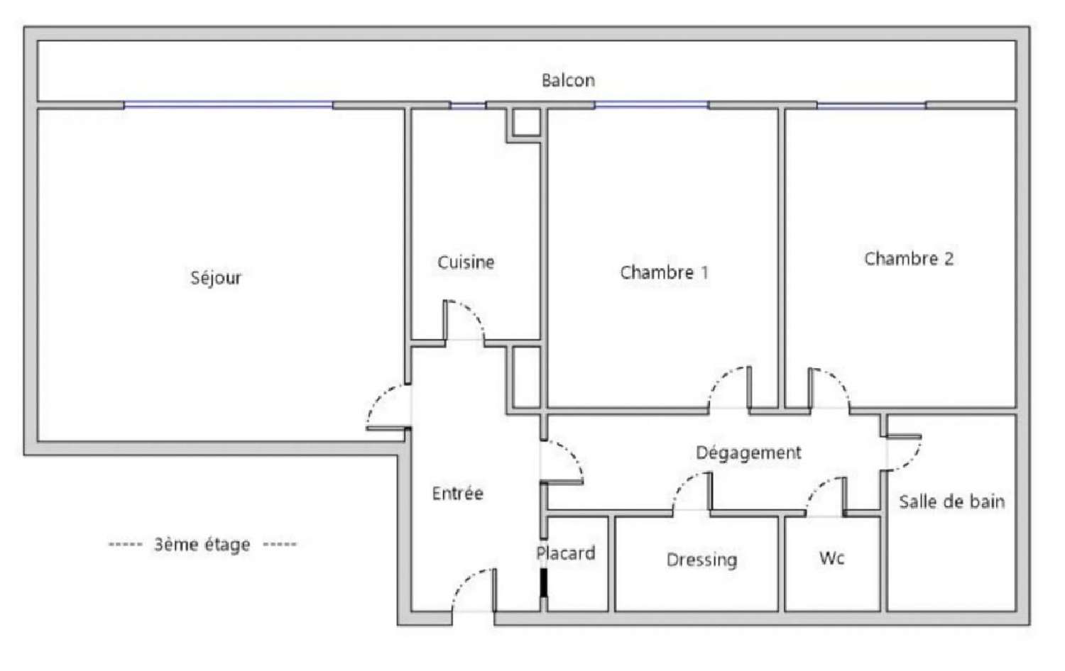  te koop appartement Parijs Parijs (Seine) 1