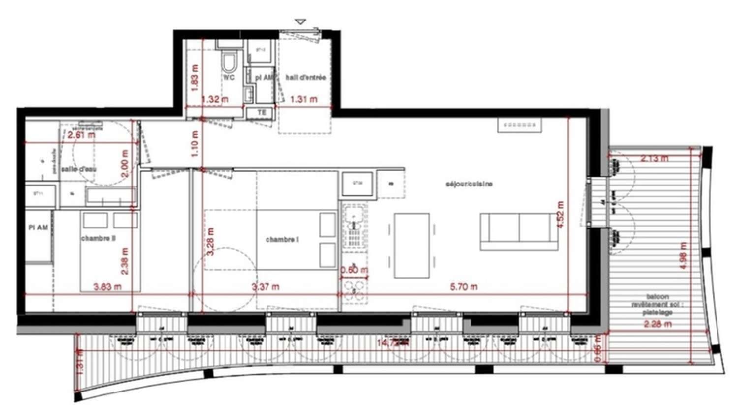  for sale apartment Saint-Genis-l'Argentière Rhône 1