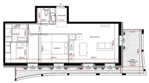 Saint-Genis-l'Argentière Rhône apartment foto 7153004
