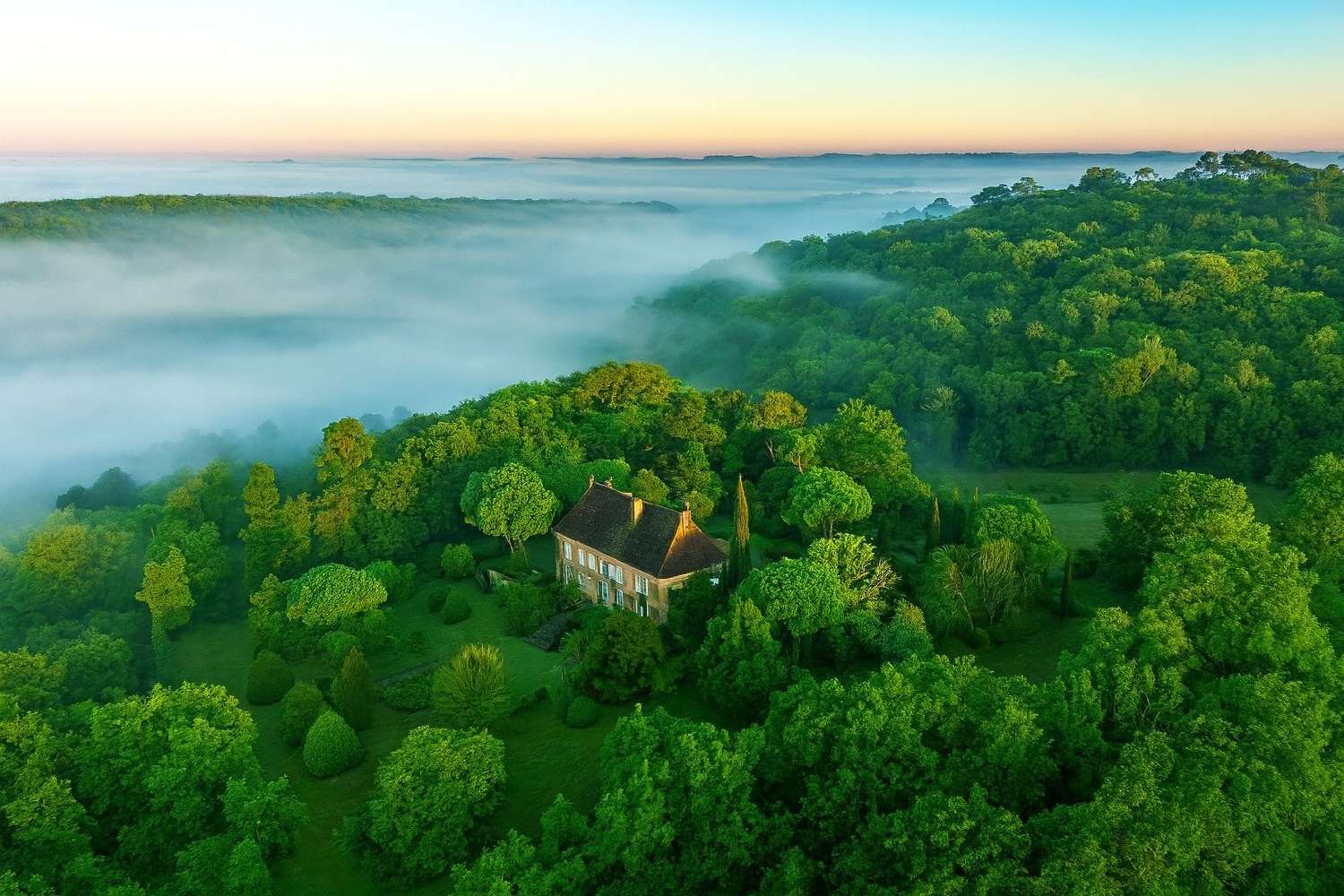  te koop kasteel Paunat Dordogne 1