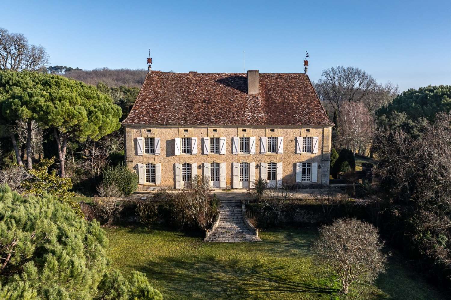  te koop kasteel Paunat Dordogne 2