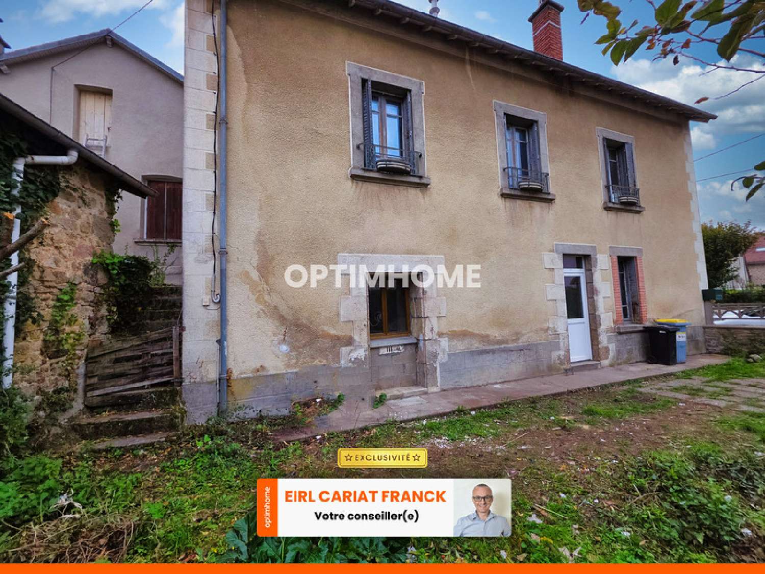 te koop stadshuis La Souterraine Creuse 2