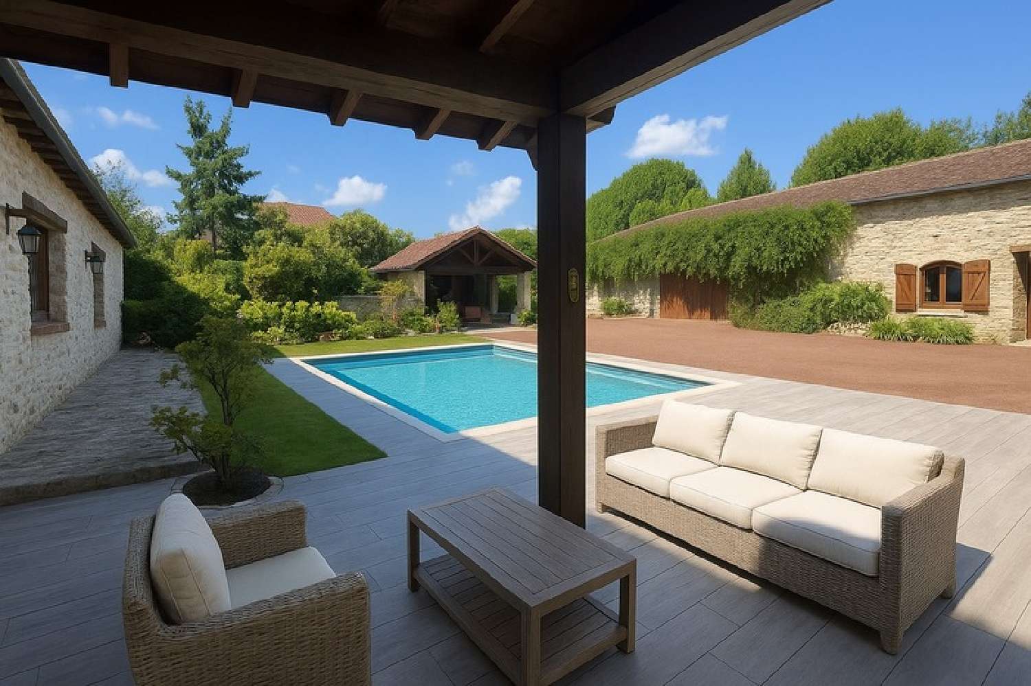  te koop boerderij Jouy-Mauvoisin Yvelines 1