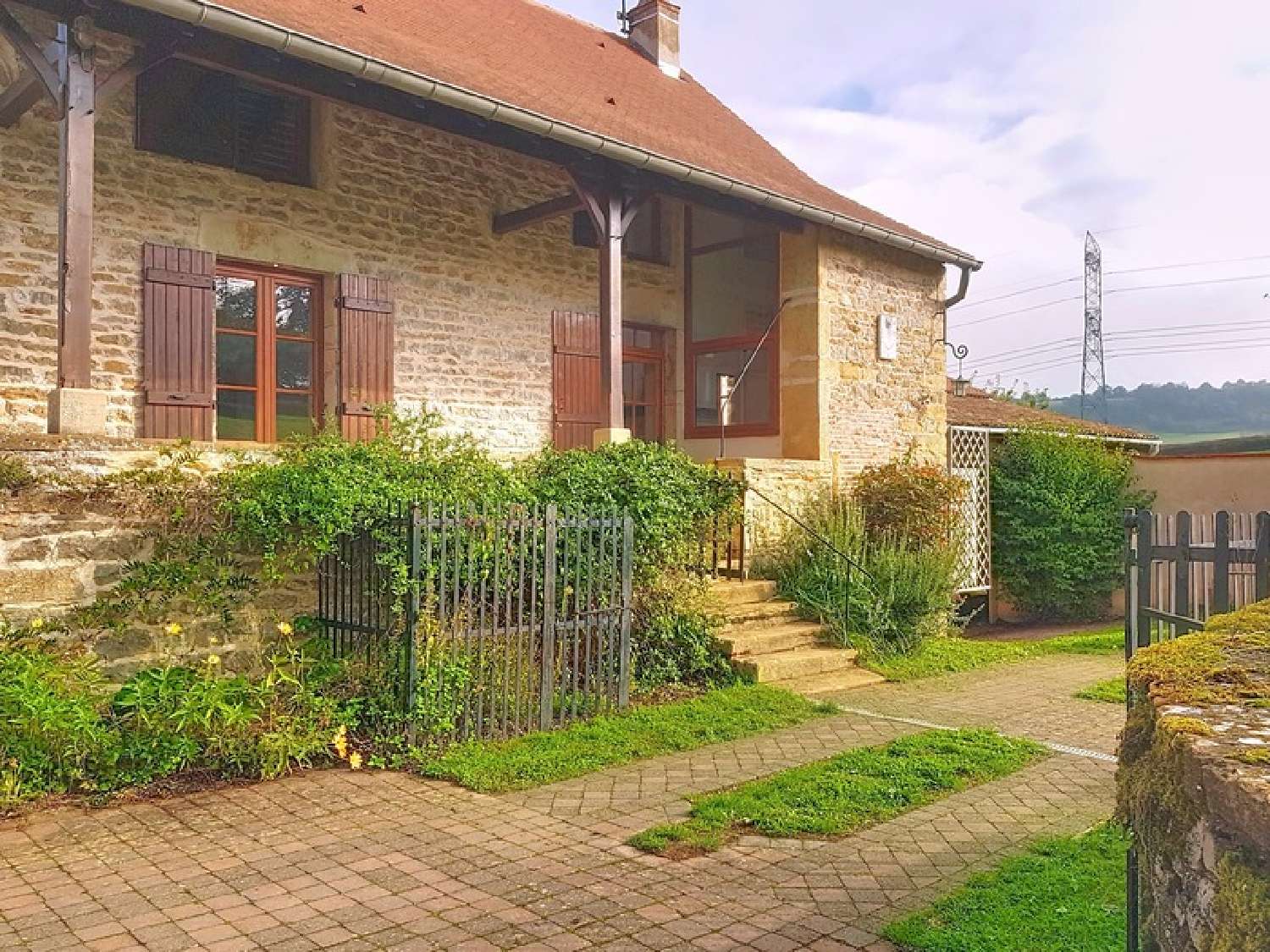 en venta casa rústica La Vineuse Saône-et-Loire 2