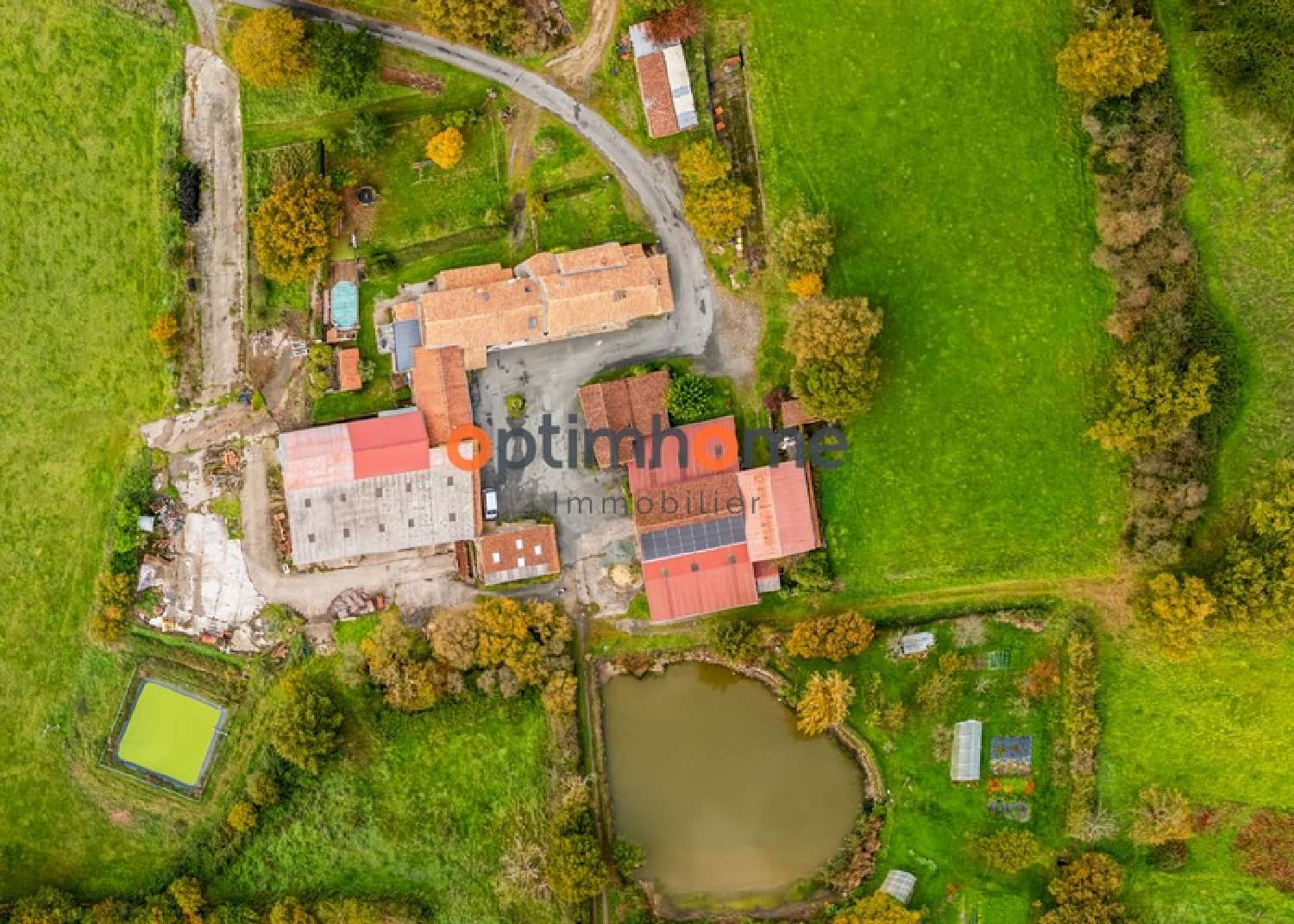 à vendre ferme Le Puy-Saint-Bonnet Maine-et-Loire 1