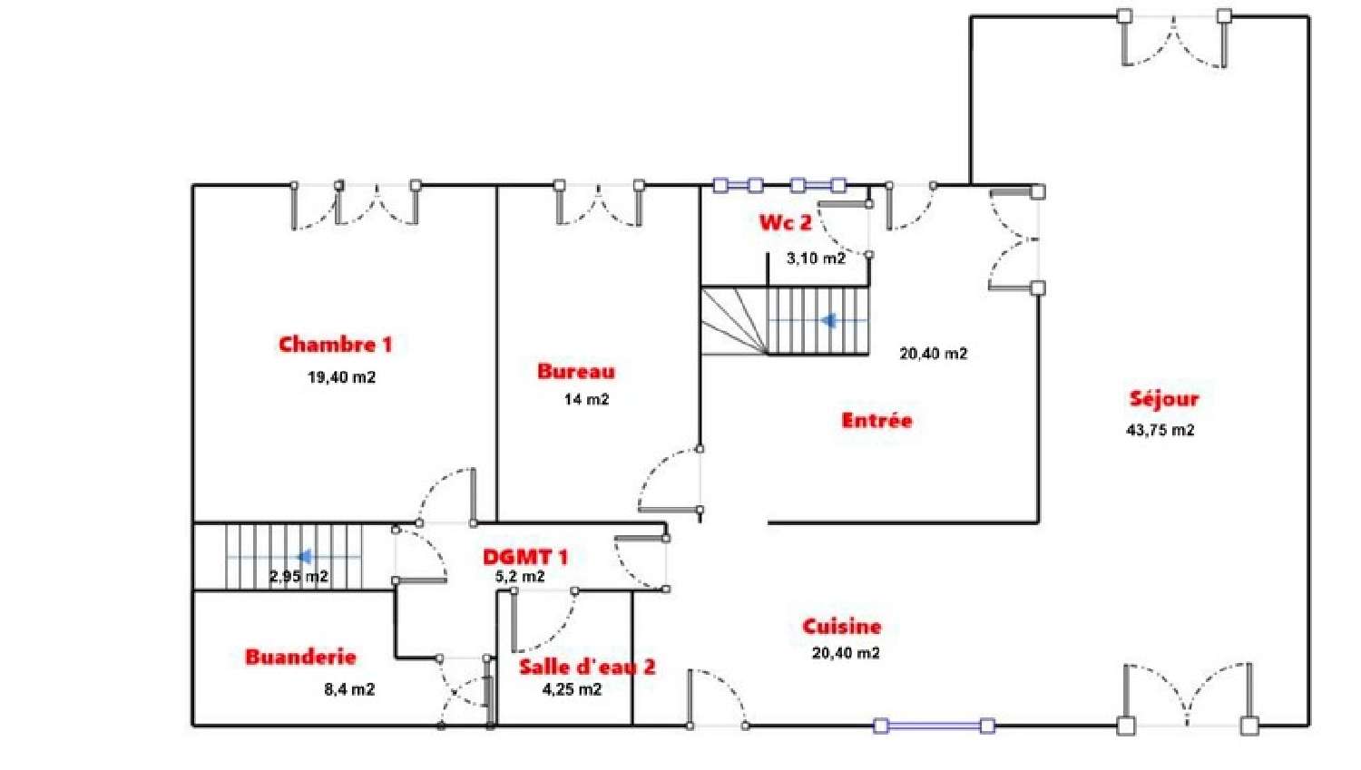  for sale house Baracé Maine-et-Loire 8