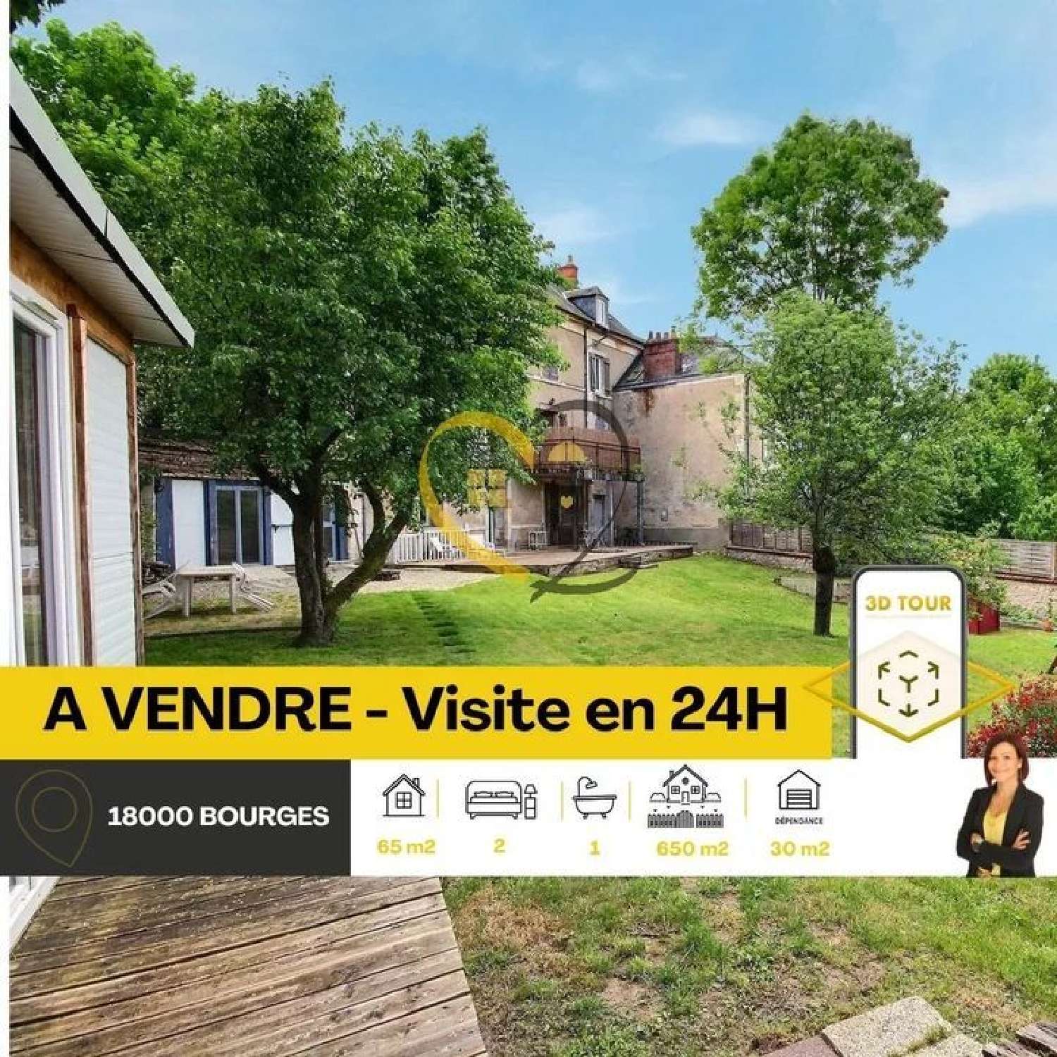 te koop huis Bourges Cher 1