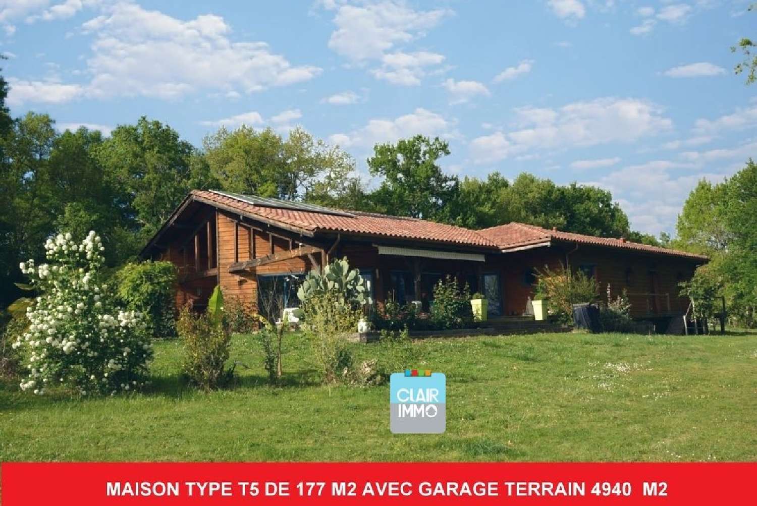  à vendre maison Cazaubon Gers 1