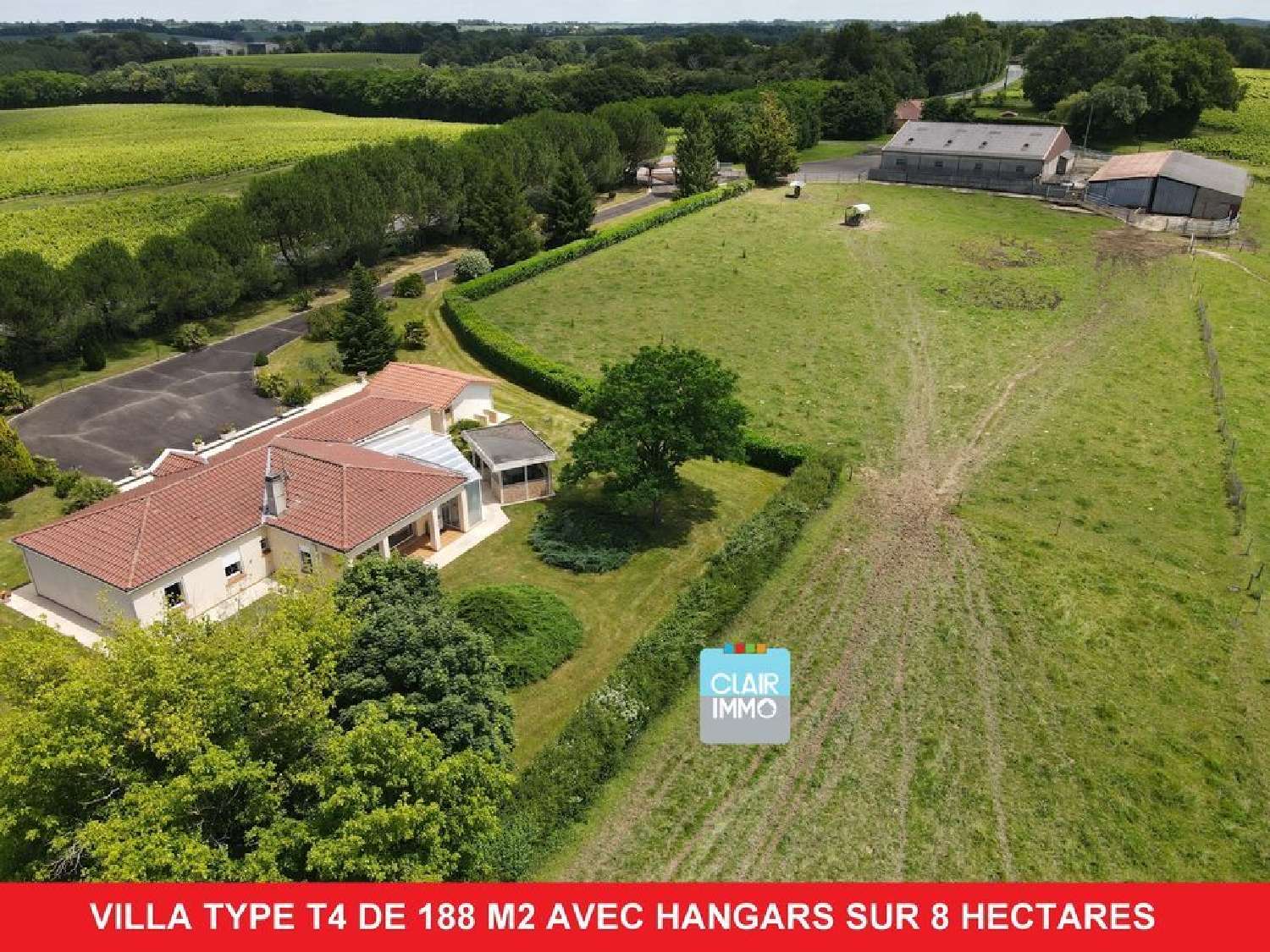  à vendre maison Cazaubon Gers 1