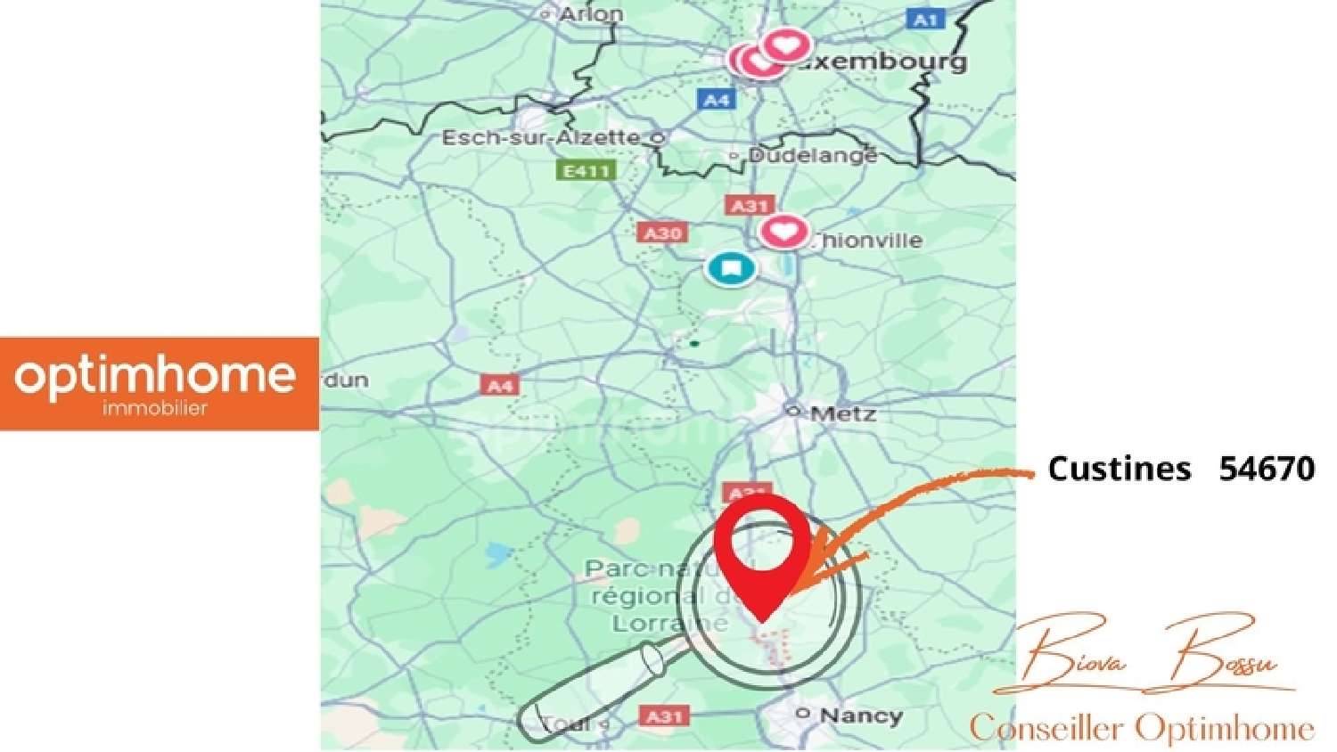  à vendre maison Custines Meurthe-et-Moselle 3