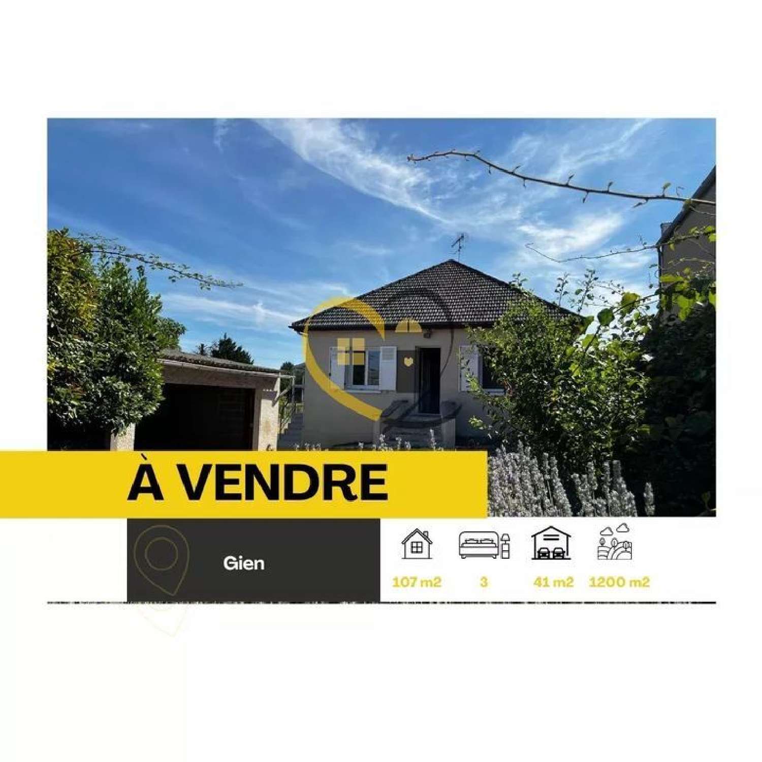  te koop huis Gien Loiret 1