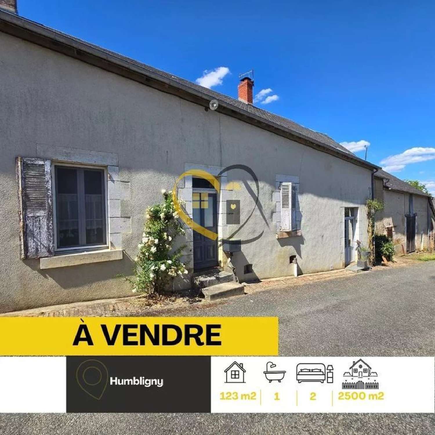  for sale house Humbligny Cher 1