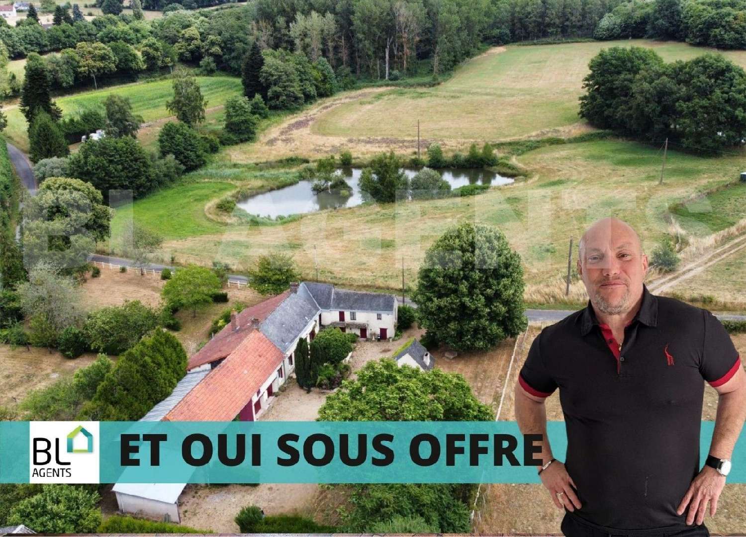  te koop huis Marigné-Laillé Sarthe 1