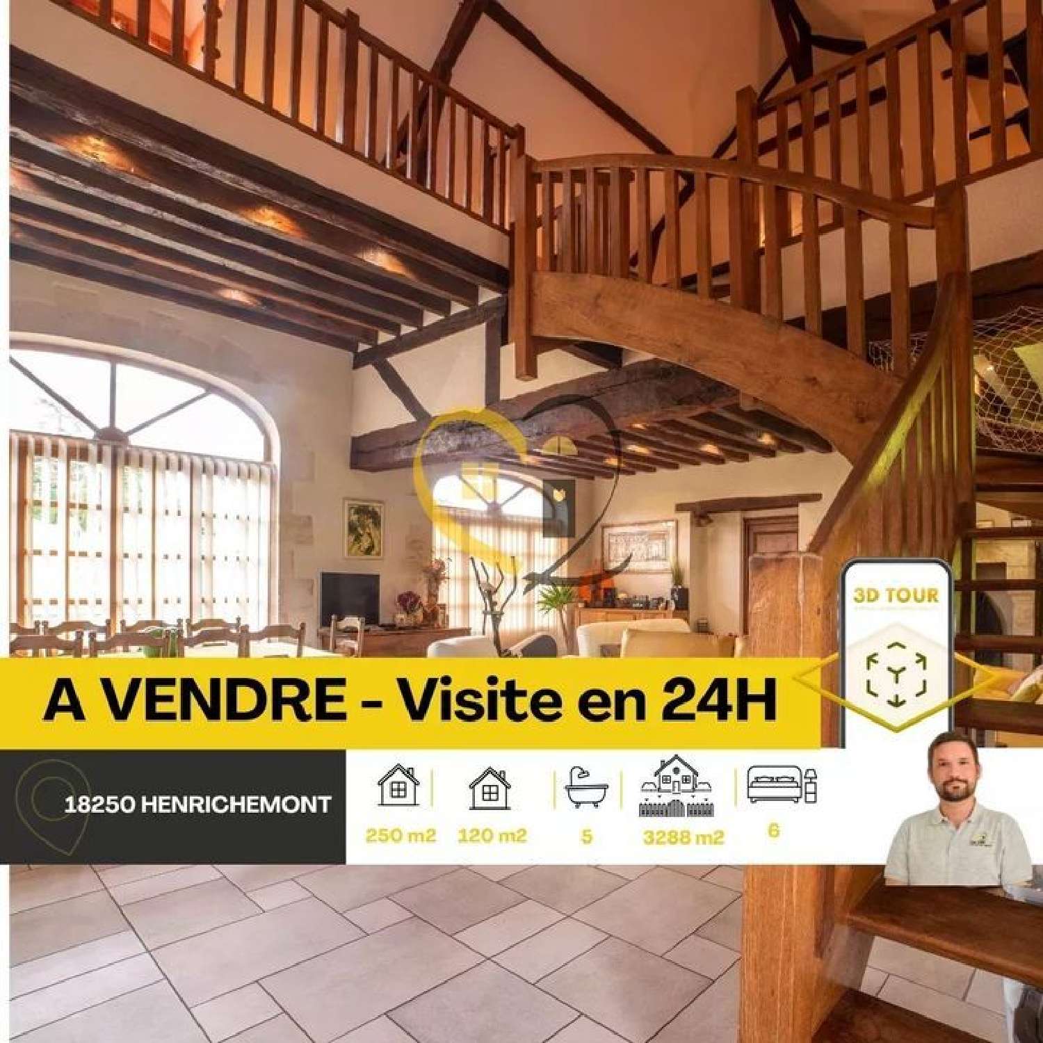  for sale house Menetou-Salon Cher 1