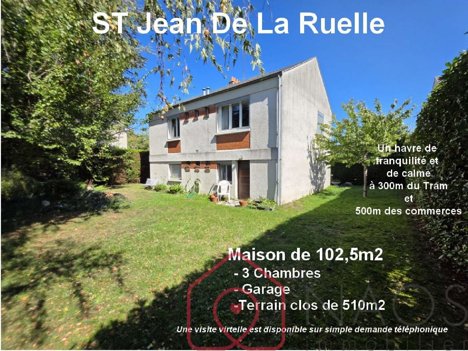  te koop huis Saint-Jean-de-la-Ruelle Loiret 1