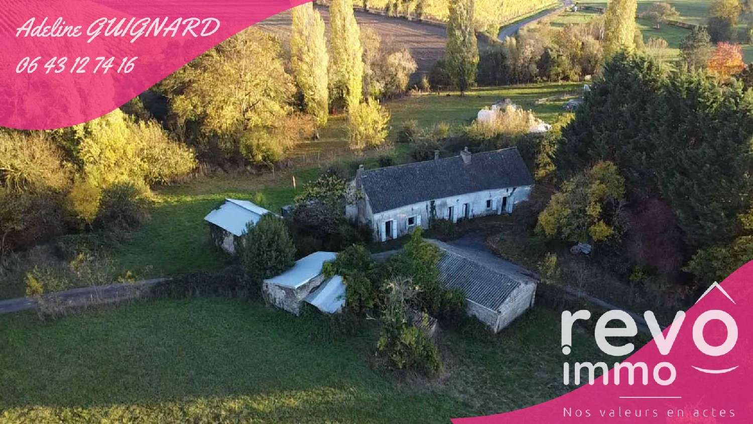 te koop huis Saint-Lambert-du-Lattay Maine-et-Loire 1