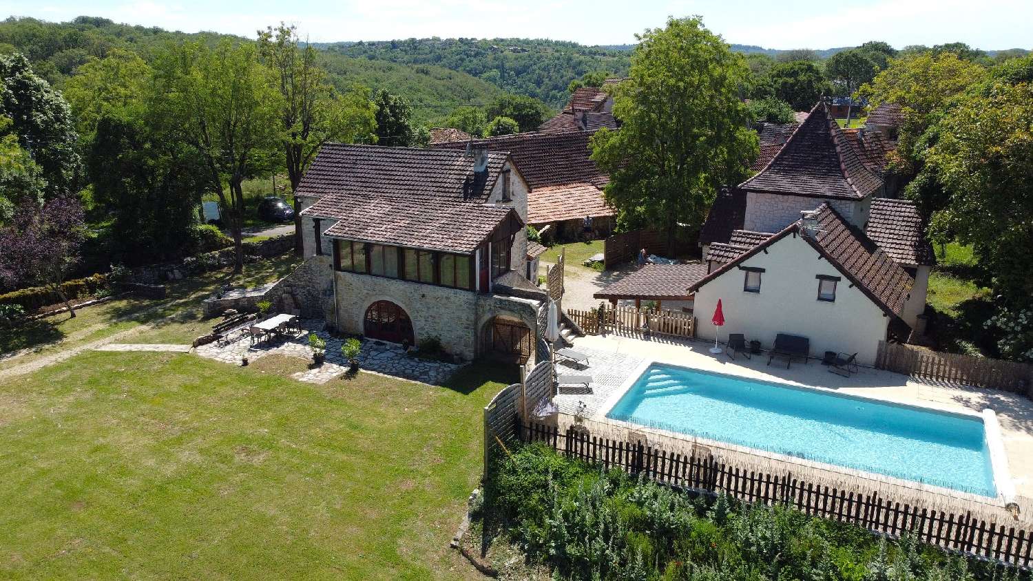  te koop huis Salvagnac-Cajarc Aveyron 1
