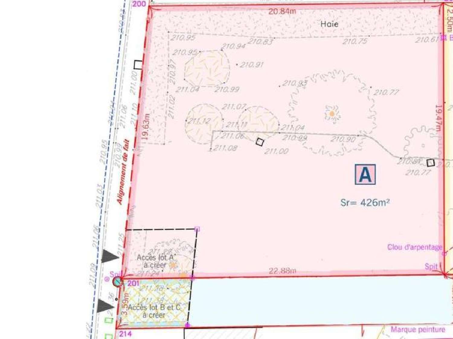  te koop terrein Décines-Charpieu Rhône 1