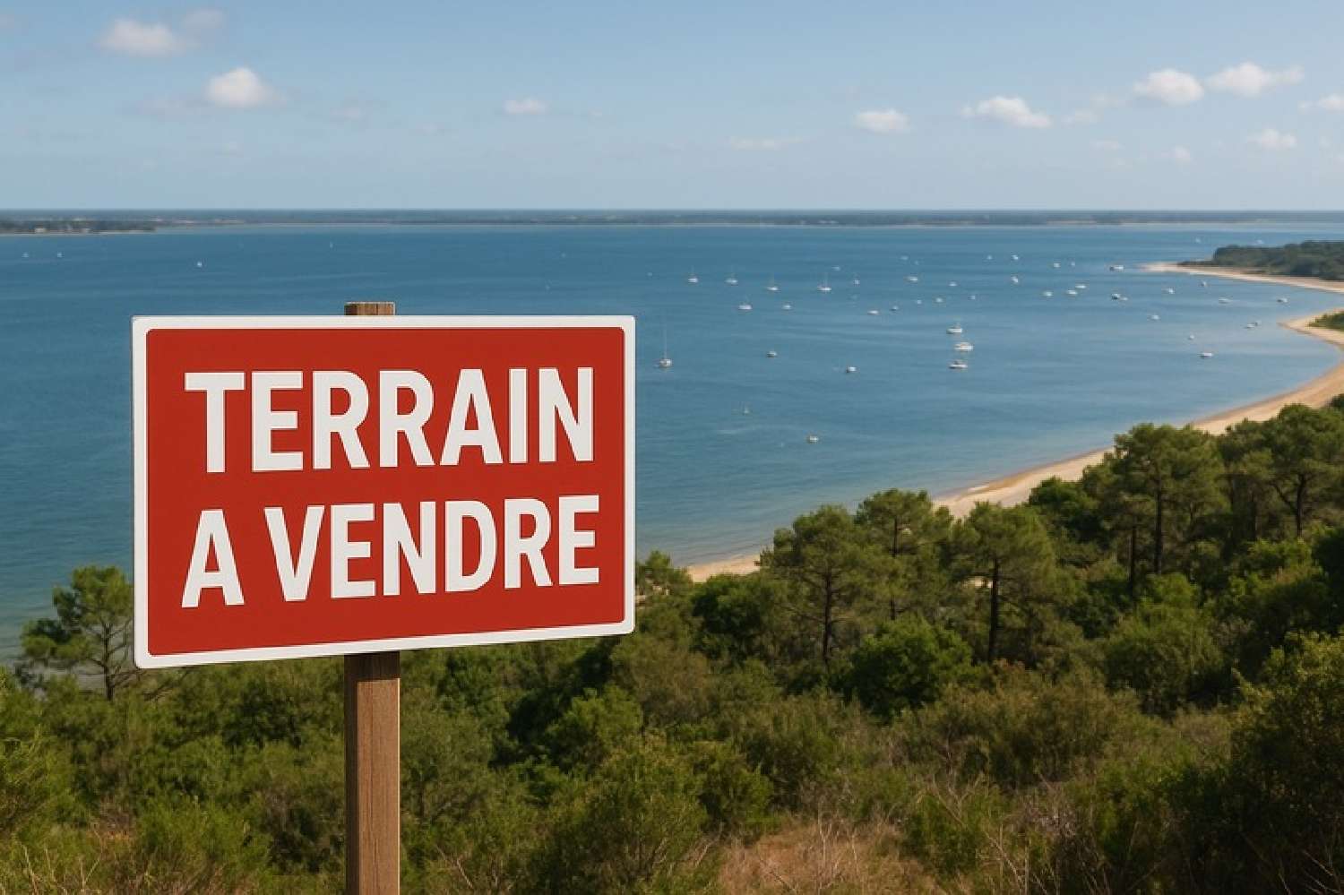  for sale terrain Lanton Gironde 1
